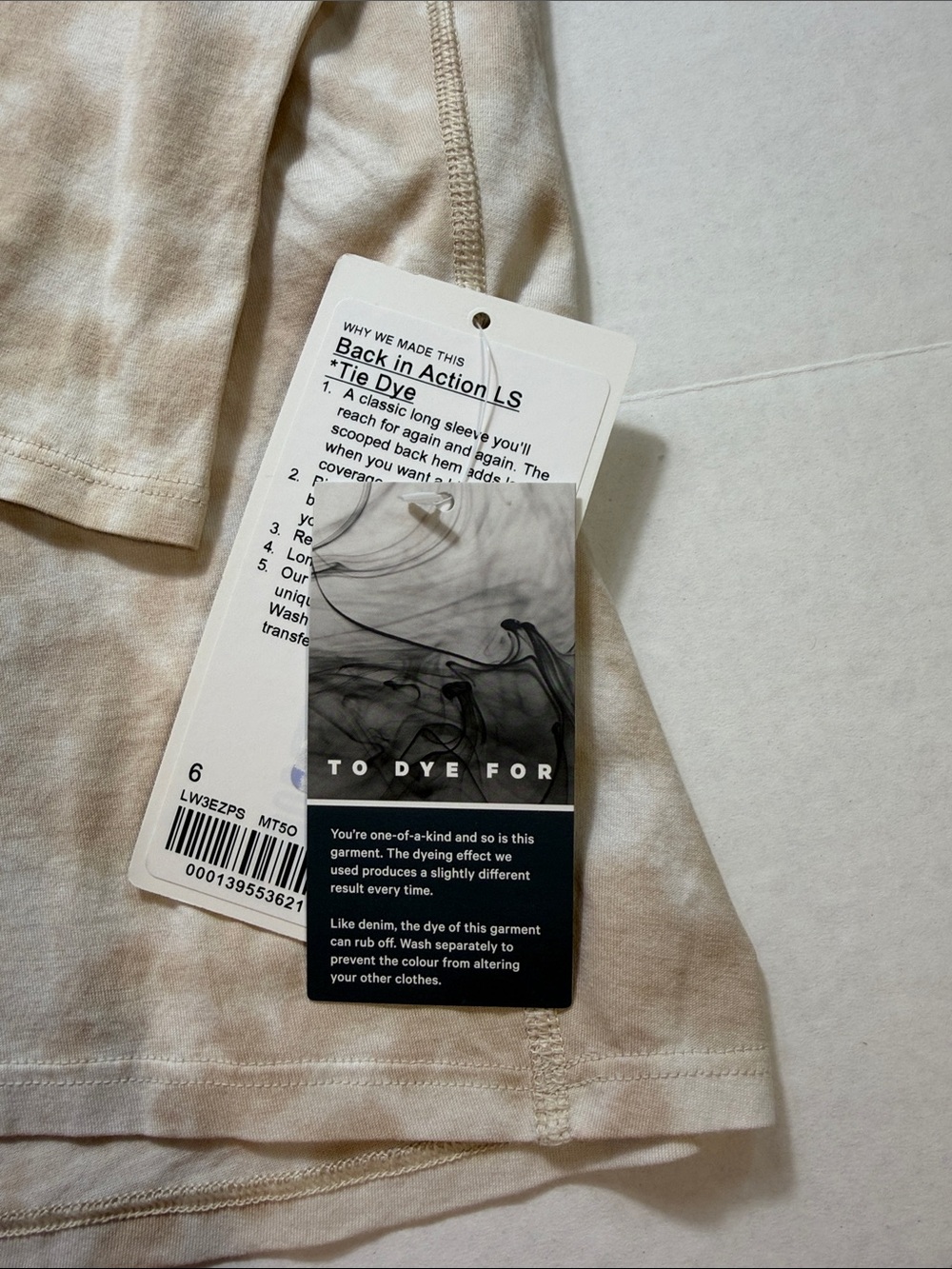 Lululemon Back in Action Long Sleeve Tie Dye
Top
Style LWEZPS - Picture 4 of 9